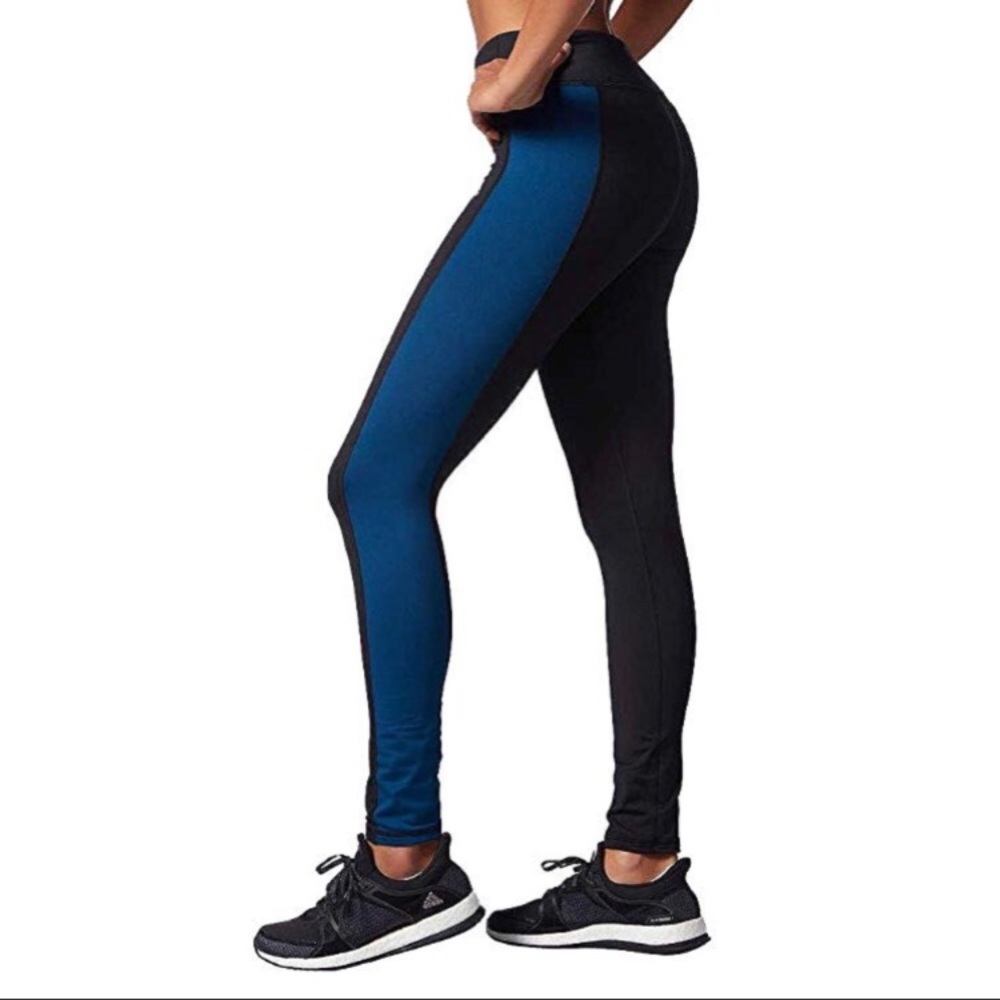 NWT Adidas | Climawarm Leggings | Black & Teal | S
